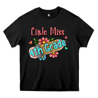 Black little miss fourth grade Heavy Core Tee - Jasminsmagicworld
