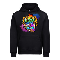 Black love is love pride Urban Hoodie - Jasminsmagicworld