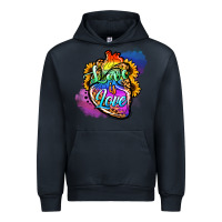 Navy love is love pride Urban Hoodie - Jasminsmagicworld