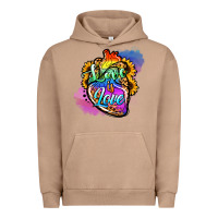 Pigment Burro love is love pride Urban Hoodie - Jasminsmagicworld