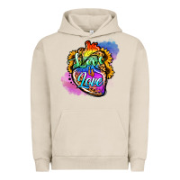 Pigment French Oak love is love pride Urban Hoodie - Jasminsmagicworld