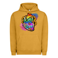 Pigment Peanut Butter love is love pride Urban Hoodie - Jasminsmagicworld