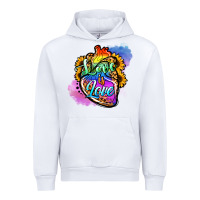 White love is love pride Urban Hoodie - Jasminsmagicworld