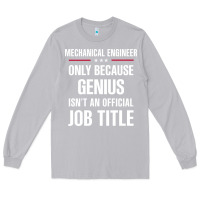 Moon Dust gift for genius mechanical engineer Long Sleeve Tee - DesigneFamous
