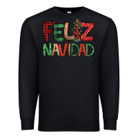 Black Feliz Navidad our lady of Guadalupe Christmas Premium Sweatshirt - Jasminsmagicworld