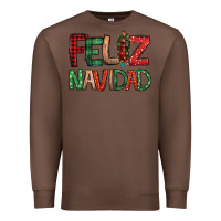 Chestnut Feliz Navidad our lady of Guadalupe Christmas Premium Sweatshirt - Jasminsmagicworld