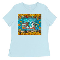 Baby Blue difference maker teacher life tumbler Ladies Tee - BundleAndBundleShop