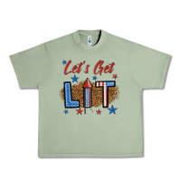 Oil Green let's get lit 1 Urban Heavy Tee - BundleAndBundleShop