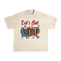 Sandshell let's get lit 1 Urban Heavy Tee - BundleAndBundleShop