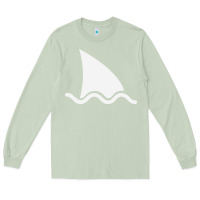 Matcha shark fin Long Sleeve Tee - DesigneFamous