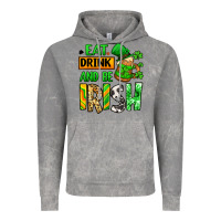 Cloud Rock Eat drink and be Irish St. Patrick's Vintage Hoodie - LillyAllenDesigns