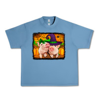 Pebble Blue halloween pigs Urban Heavy Tee - Jasminsmagicworld