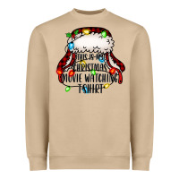 Mushroom this is my Christmas movie watching Heavyweight Sweatshirt - Jasminsmagicworld