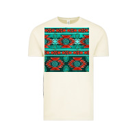 Vintage Arctic native american aztec seamless pattern 4 Vintage Tee - BundleAndBundleShop