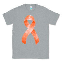 Heather Grey kidney cancer ribbon fa element Classic Tee - FaDigitalArtStudio