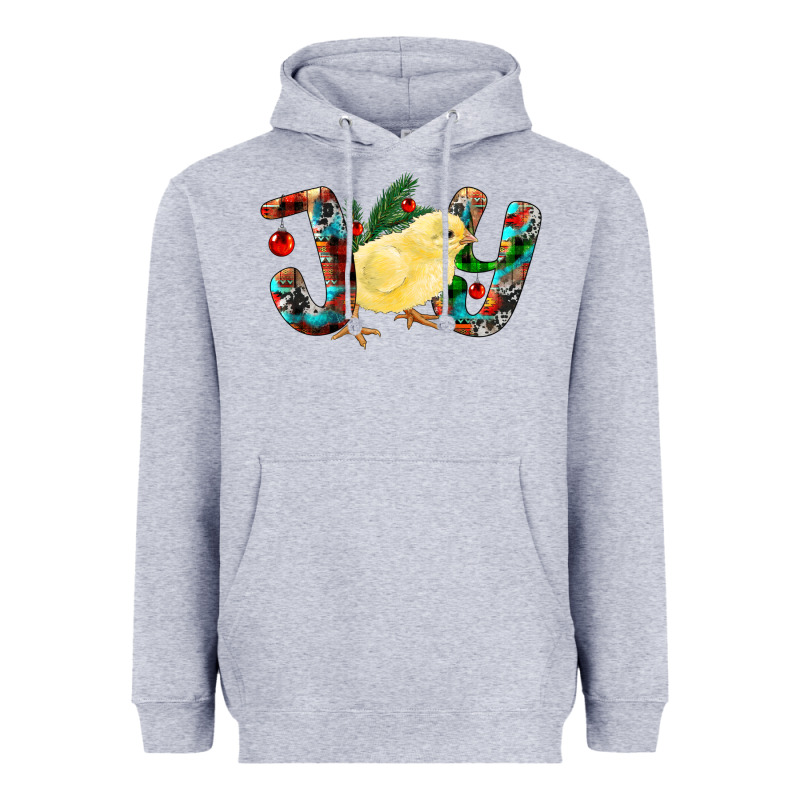Christmas Joy With Chick Heavyweight Hoodie by RanaPortraitStore | Teevron