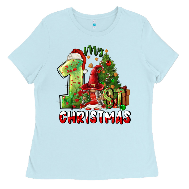First Christmas Ladies Tee by FaDigitalArtStudio | Teevron