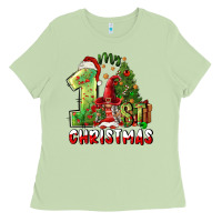 Matcha first christmas Ladies Tee - FaDigitalArtStudio