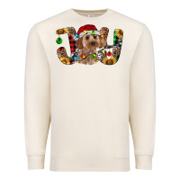 Sandshell Cockapoo Christmas Joy Premium Sweatshirt - RanaPortraitStore