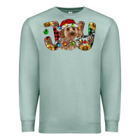 Seafoam Cockapoo Christmas Joy Premium Sweatshirt - RanaPortraitStore