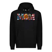 Black mom with sunflower Premium Hoodie - Artiststas
