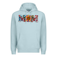Blue Mist mom with sunflower Premium Hoodie - Artiststas