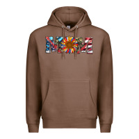 Chestnut mom with sunflower Premium Hoodie - Artiststas