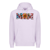 Lilac mom with sunflower Premium Hoodie - Artiststas