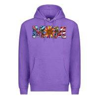 Purple mom with sunflower Premium Hoodie - Artiststas