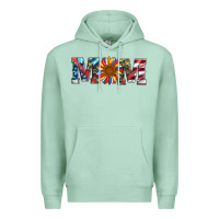 Seafoam mom with sunflower Premium Hoodie - Artiststas
