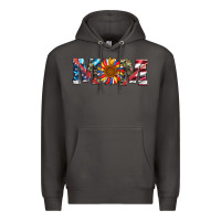 Smoke mom with sunflower Premium Hoodie - Artiststas