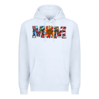 White mom with sunflower Premium Hoodie - Artiststas