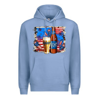 Colony Blue just here for the light Premium Hoodie - Jasminsmagicworld