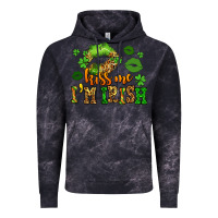 Cloud Black kiss me im irish st patricks lip stain Vintage Hoodie - LillyAllenDesigns