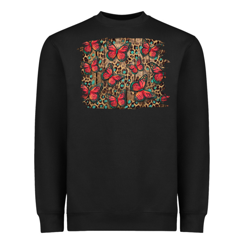 Easter Butterflies Background Heavyweight Sweatshirt by RanaPortraitStore | Teevron
