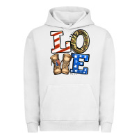 Pigment Lunar Rock love 4th of july army veteran Urban Hoodie - Jasminsmagicworld