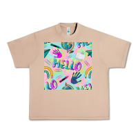 Burro hello kindergarten seamless pattern Urban Heavy Tee - BundleAndBundleShop