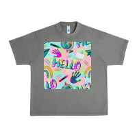 Tornado hello kindergarten seamless pattern Urban Heavy Tee - BundleAndBundleShop
