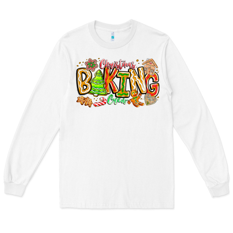 Christmas Baking Crew Long Sleeve Tee by CowhideDigitalArt | Teevron