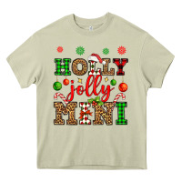 Mossy holly jolly mini Heavy Core Tee - OliviaCreatesArt
