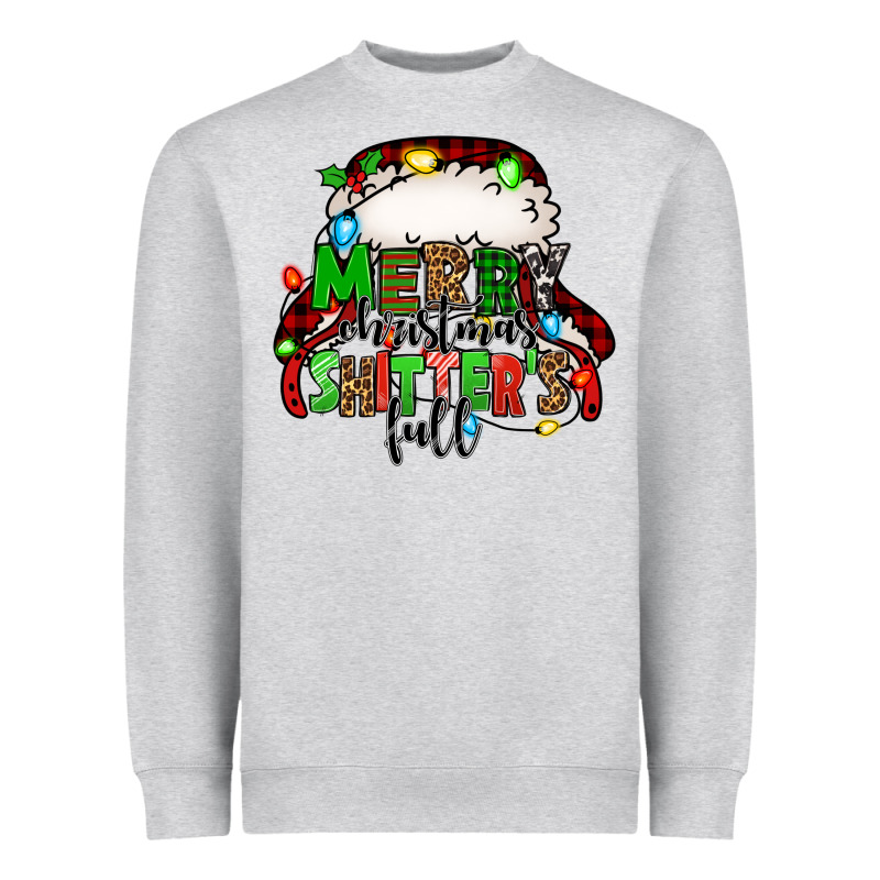 Merry Christmas Shitter's Full Christmas Vacation Heavyweight Sweatshirt by Jasminsmagicworld | Teevron