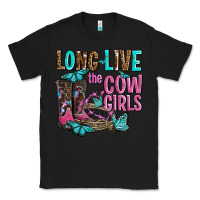 Black long live the cowgirls olivia Classic Tee - OliviaCreatesArt