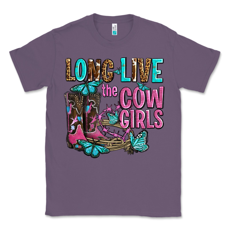 Long Live The Cowgirls Olivia Classic Tee by OliviaCreatesArt | Teevron