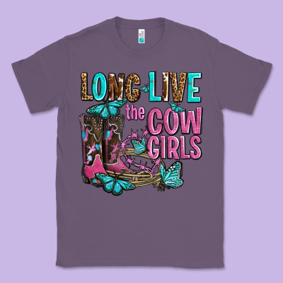 Long Live The Cowgirls Olivia Classic Tee Designed By Oliviacreatesart