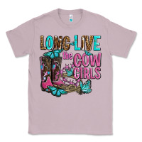 Lilac long live the cowgirls olivia Classic Tee - OliviaCreatesArt