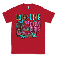 Red long live the cowgirls olivia Classic Tee - OliviaCreatesArt