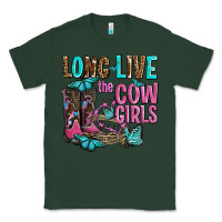 Sports Green long live the cowgirls olivia Classic Tee - OliviaCreatesArt