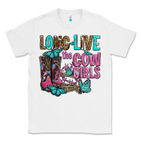 White long live the cowgirls olivia Classic Tee - OliviaCreatesArt