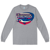 Heather Grey clearwater gifts,  threshers Long Sleeve Tee - DesigneFamous