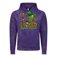 Cloud Purple lets get lucked up st patricks Vintage Hoodie - LillyAllenDesigns